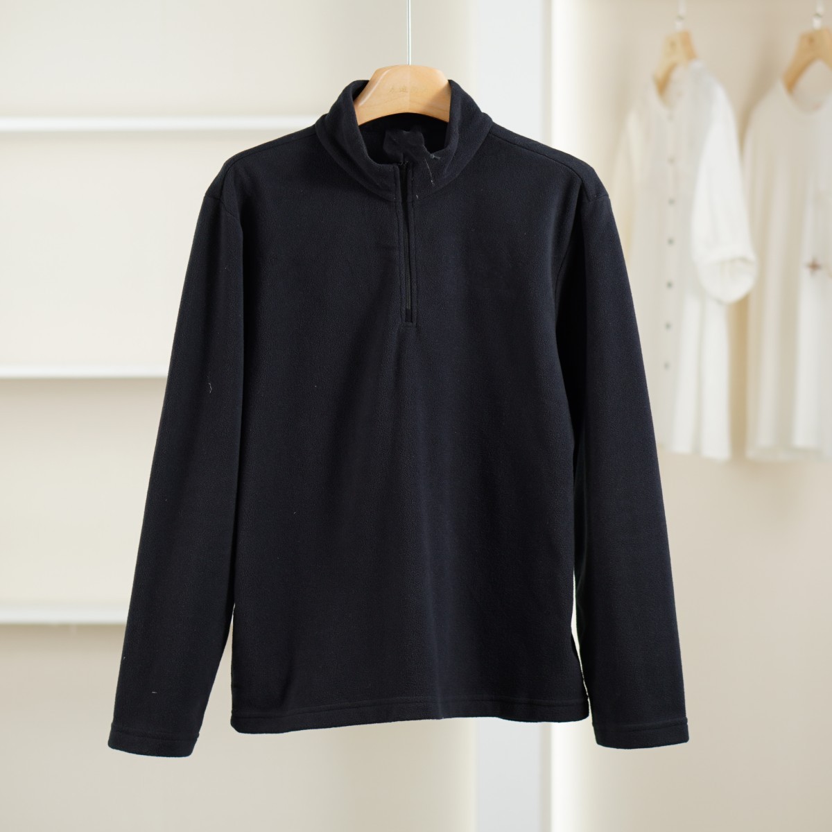 麦迪尚品【伯】5120149 秋冬时尚保暖内搭外套抓绒上衣品牌折扣