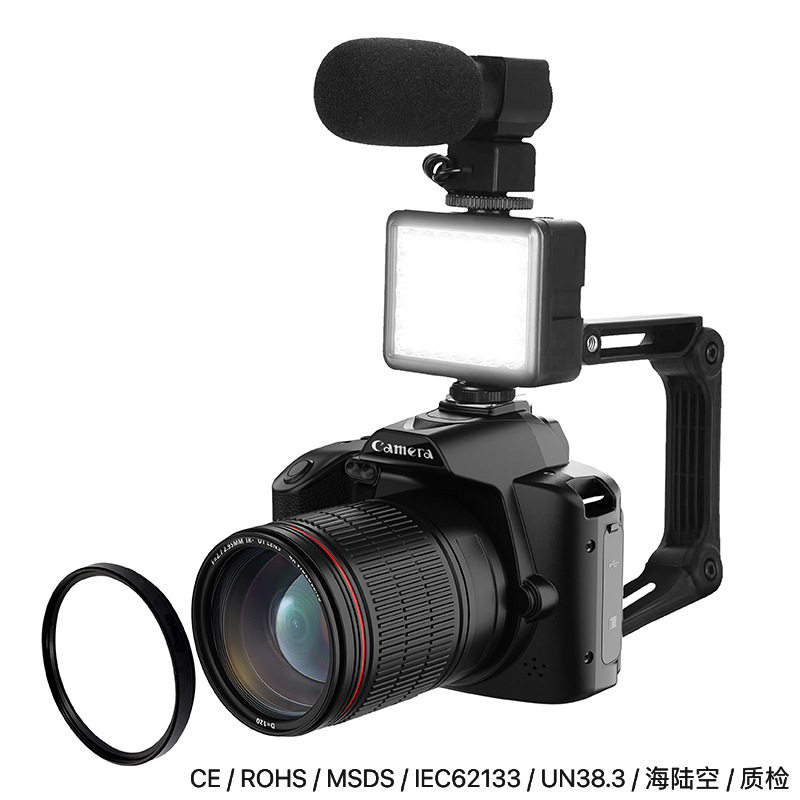 佳能精选新款4K高清6400像素D5微单反数码照相机wifi复古自拍摄像