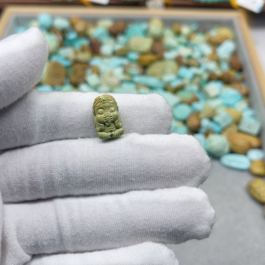 绿松石挂件未镶嵌