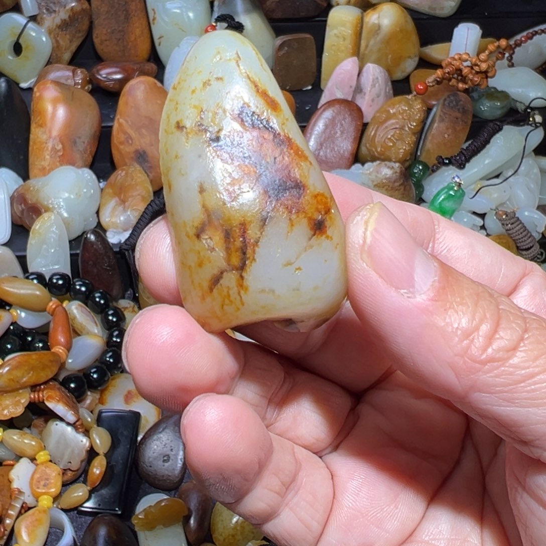 和田玉吊坠(不含链)未镶嵌