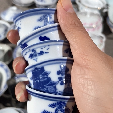 陶摆件景德镇高温陶瓷