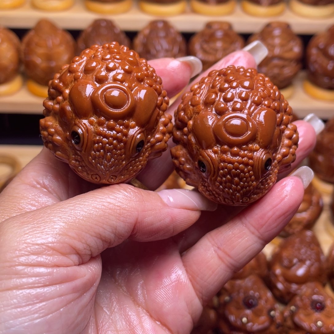 橄榄核把件拐*巴西大橄榄