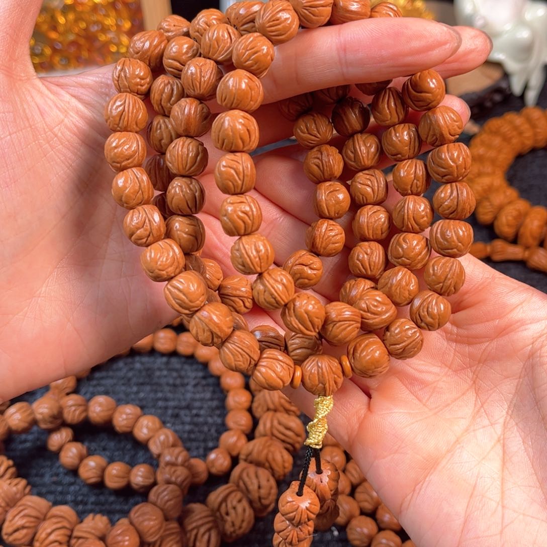 文玩核桃手串木*C8桃核脖挂88