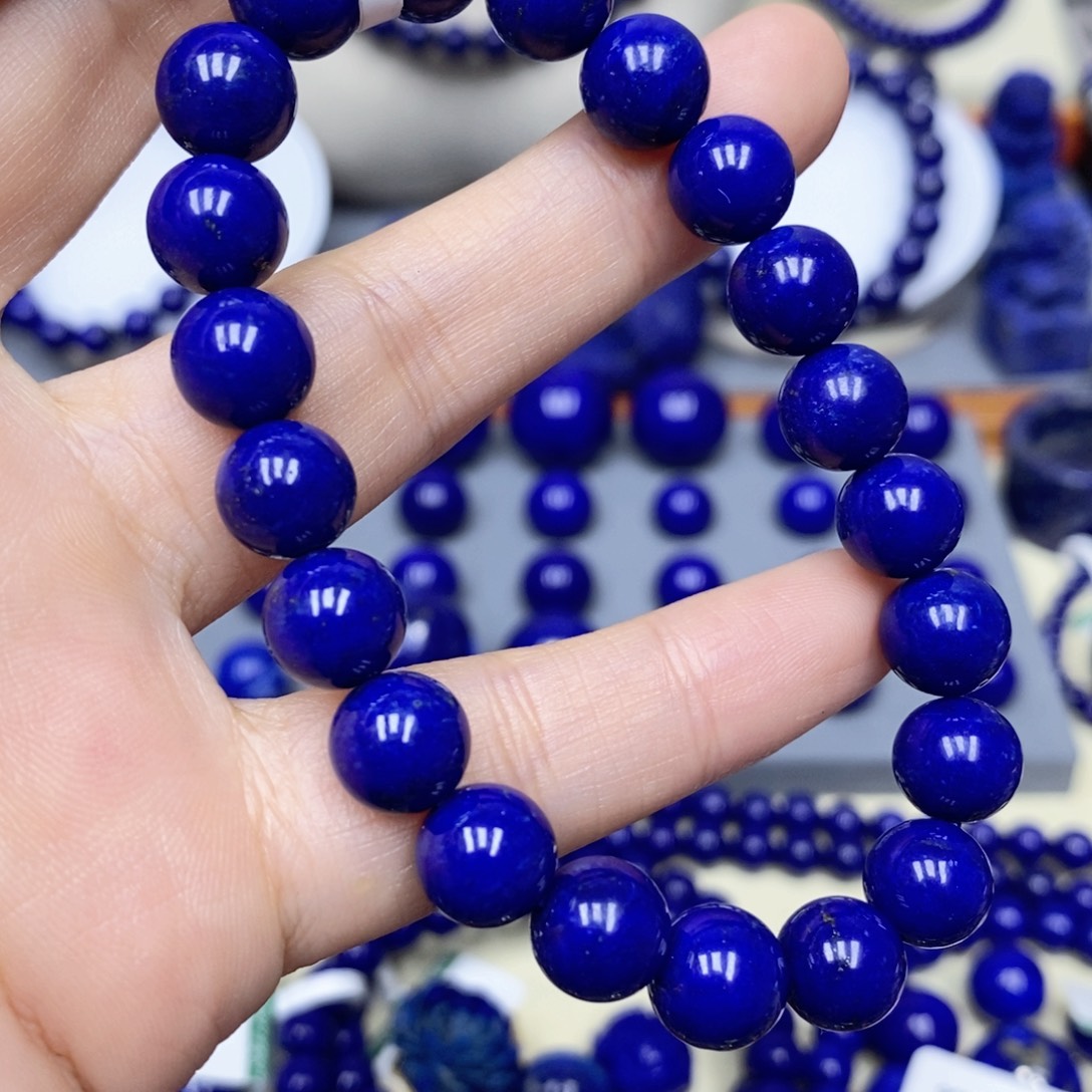 扮***王青金石未镶嵌手链