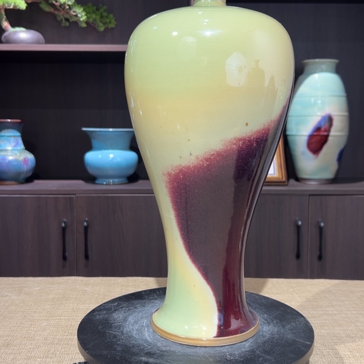 诚***。陶钧瓷梅瓶1245678