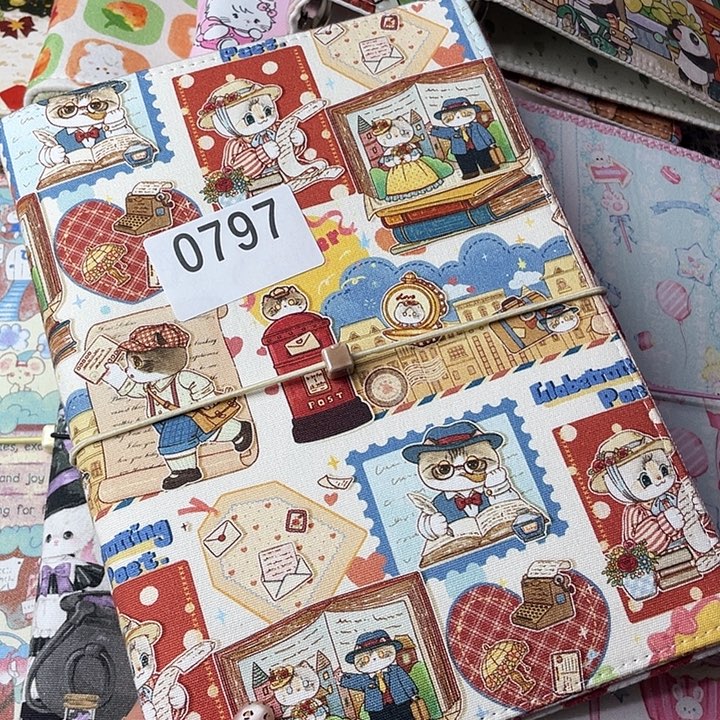 织绣A5活页不带纸797 