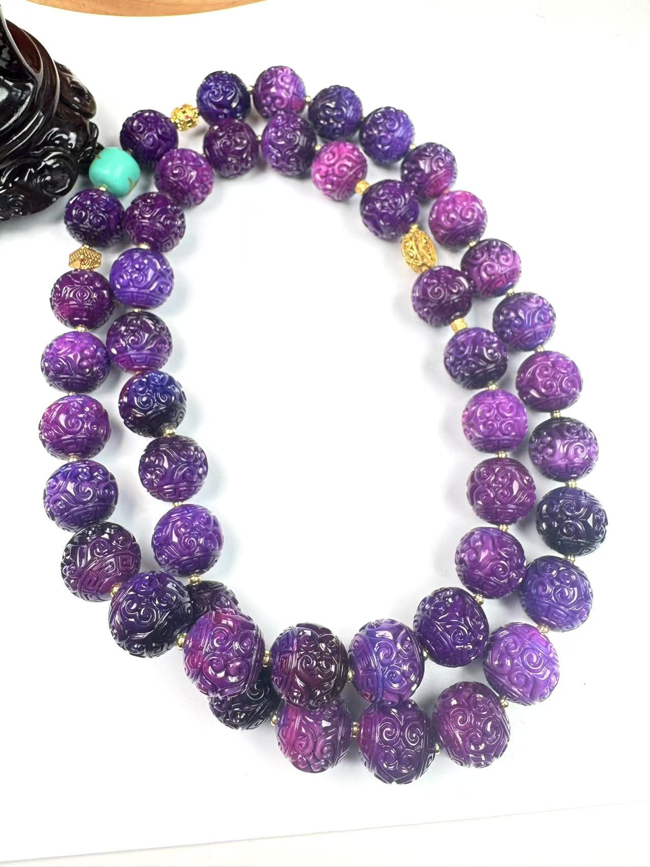 K736精品奢华时尚款男女通戴龙涎帝珠项链多样性发其一