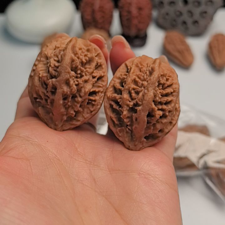 文玩核桃把件楸子 9