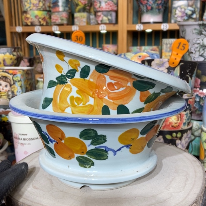 红陶景德镇艺术手绘作品