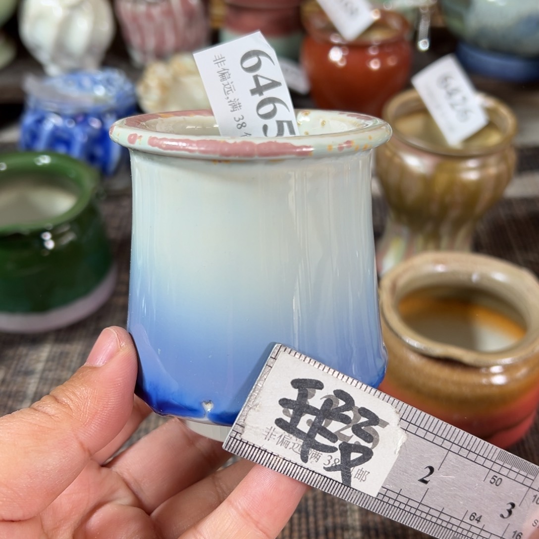 红陶景德镇花盆手工