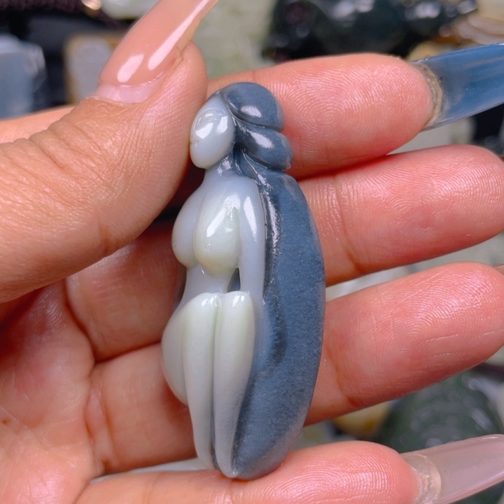 和田玉挂件未镶嵌