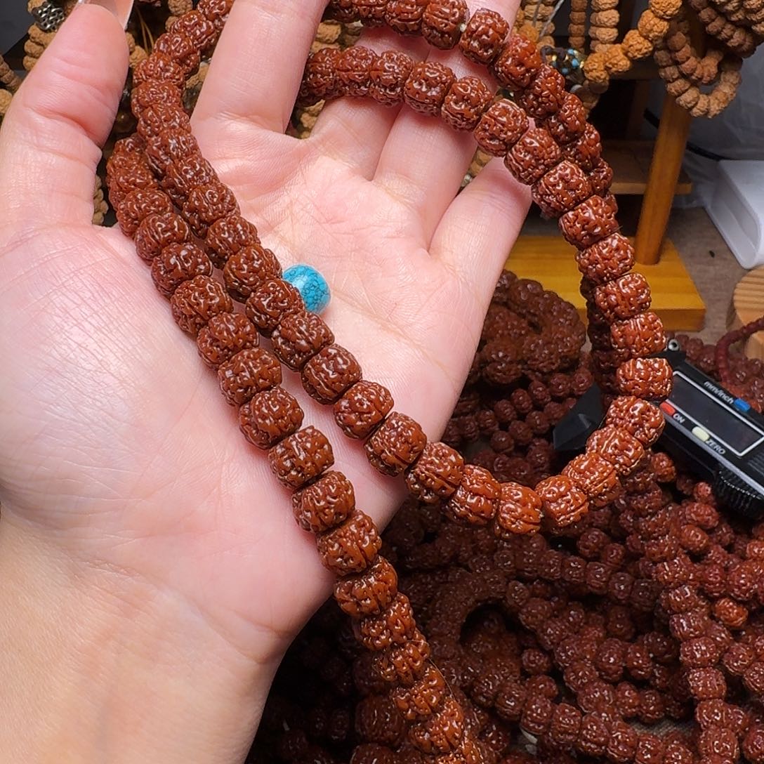 ****强吊坠金刚菩提10mm双圈藏式