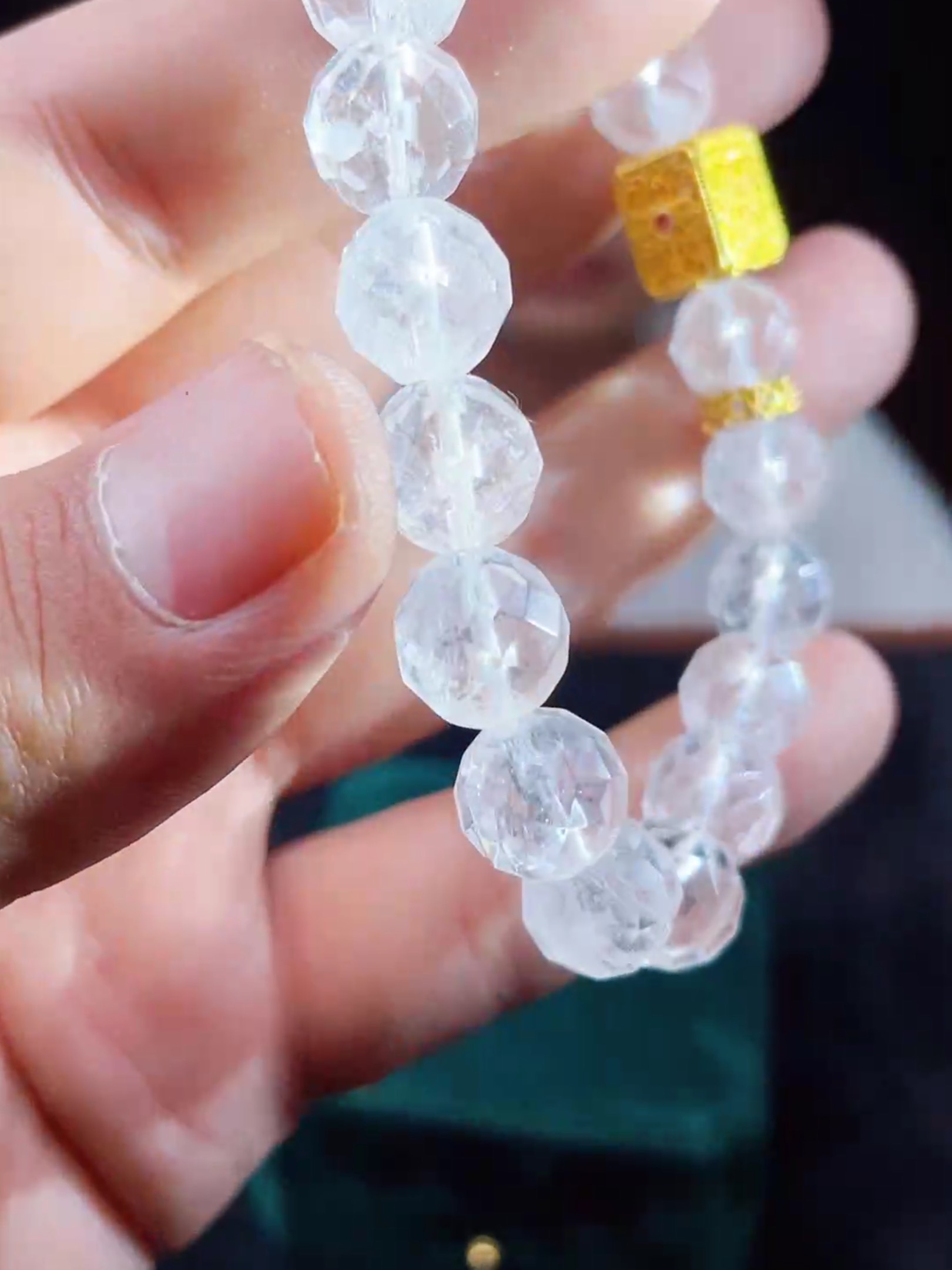 83640T28-3A24-白水晶手串-卡10+-多样性/发一件 