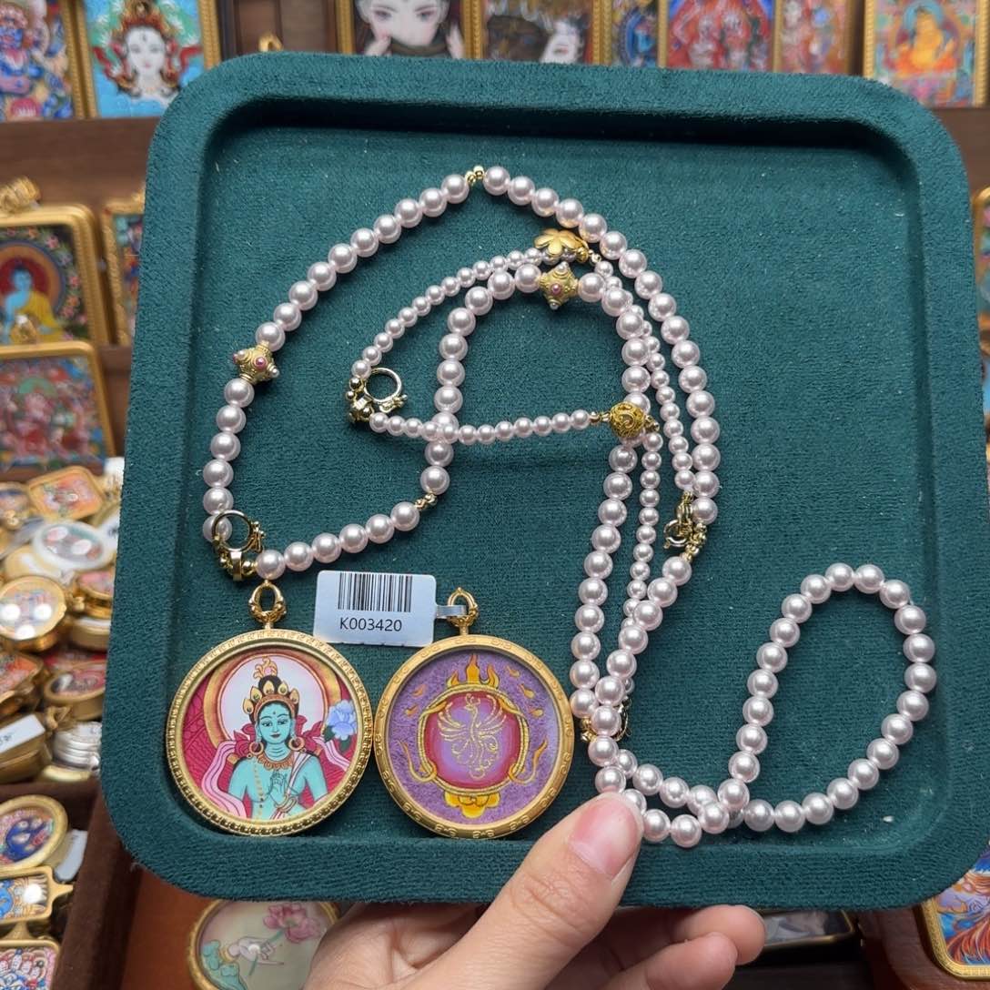 吊坠X****u古祥手绘唐卡