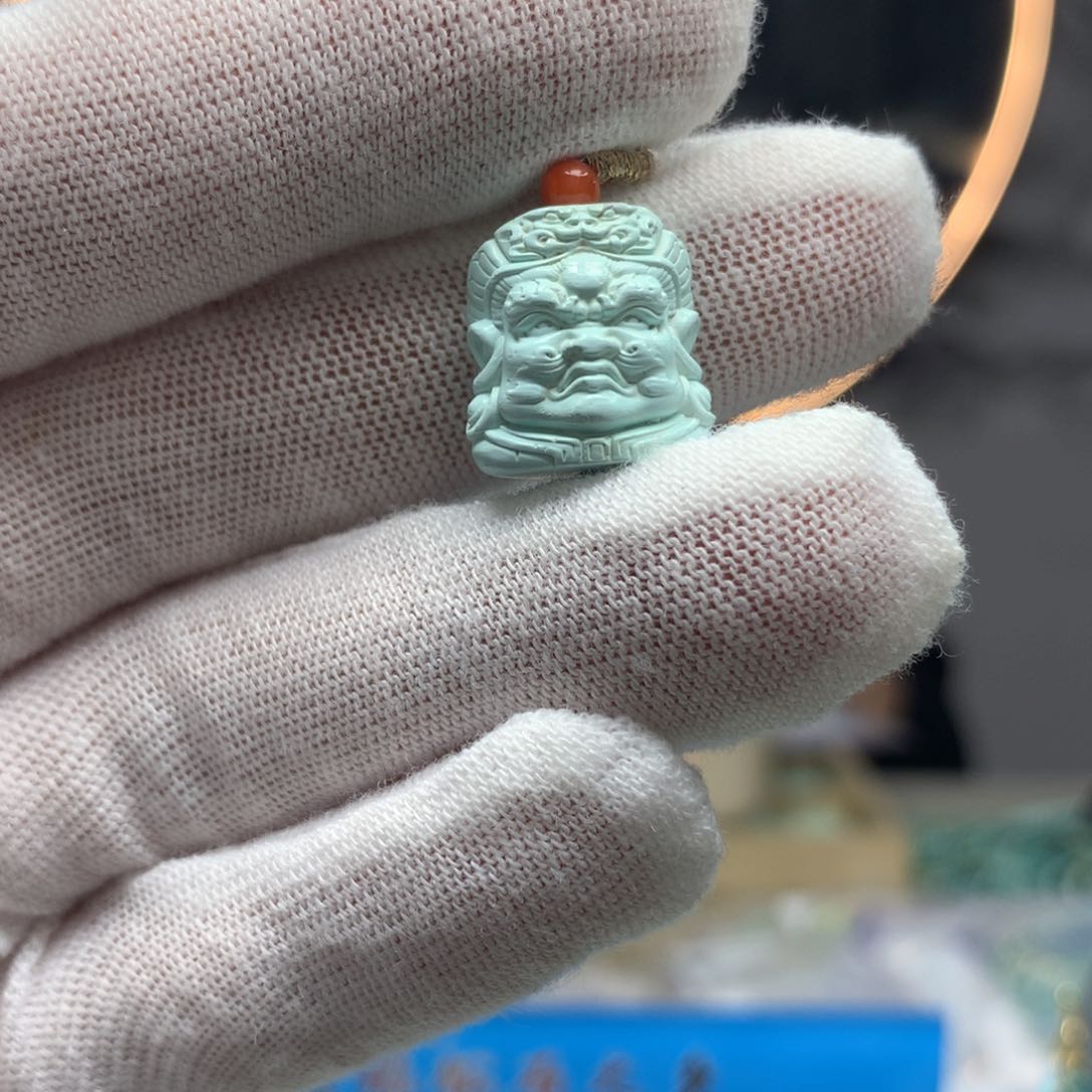 绿松石挂件未镶嵌