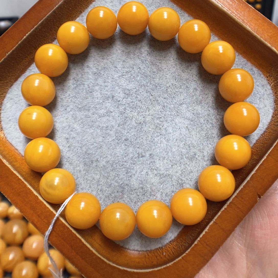蜜蜡手链未镶嵌蜜蜡