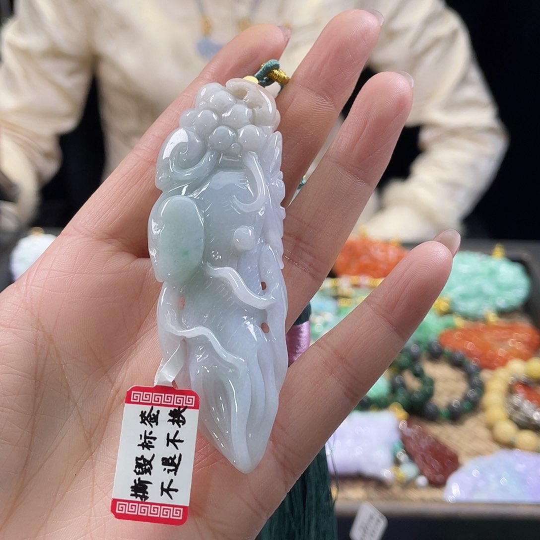 翡翠戒指未镶嵌代编织