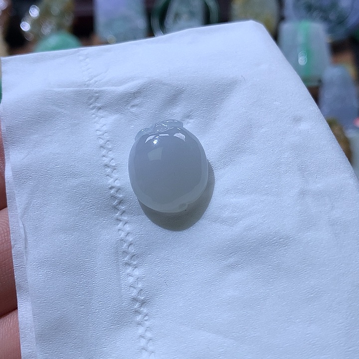 翡翠颈饰未镶嵌挂件