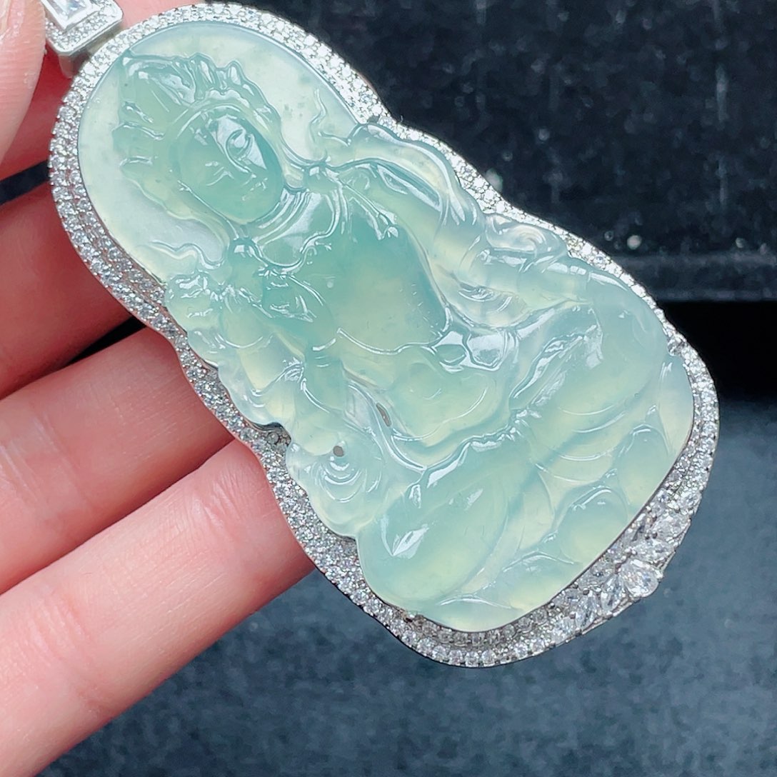 翡翠颈饰未镶嵌510，