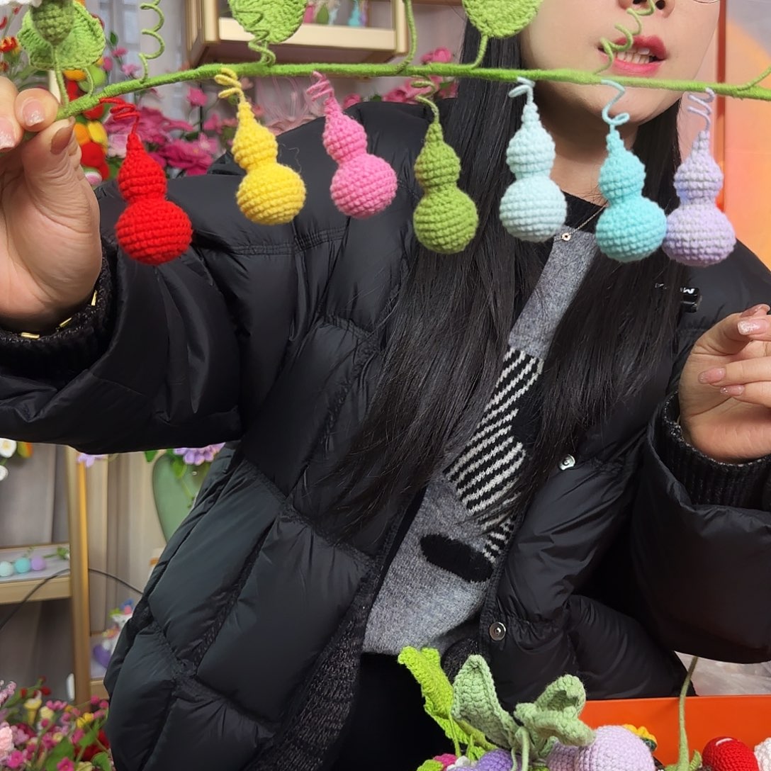 手工钩织设计葫芦