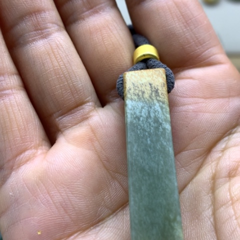 【闪购商品】未镶嵌岫岩河磨玉（透闪石质玉）挂件