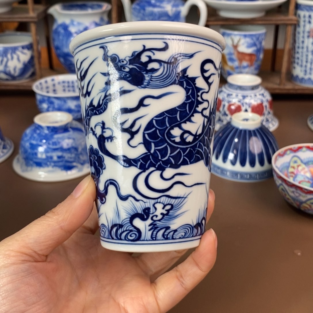 景德镇陶瓷手工手绘