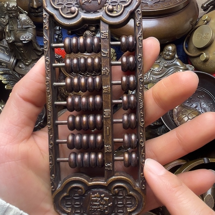 铜器摆件老王直播间