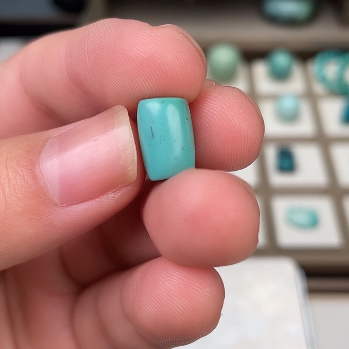 绿松石未镶嵌吊坠