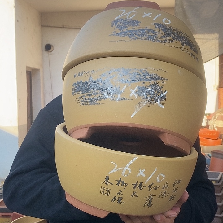 花盆紫砂宜兴紫砂花盆