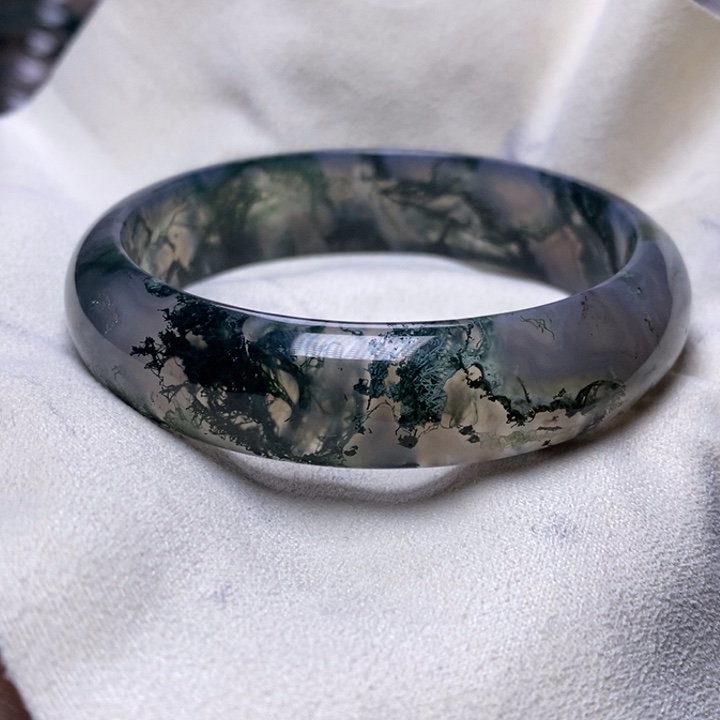 玛瑙/玉髓手镯未镶嵌梅*