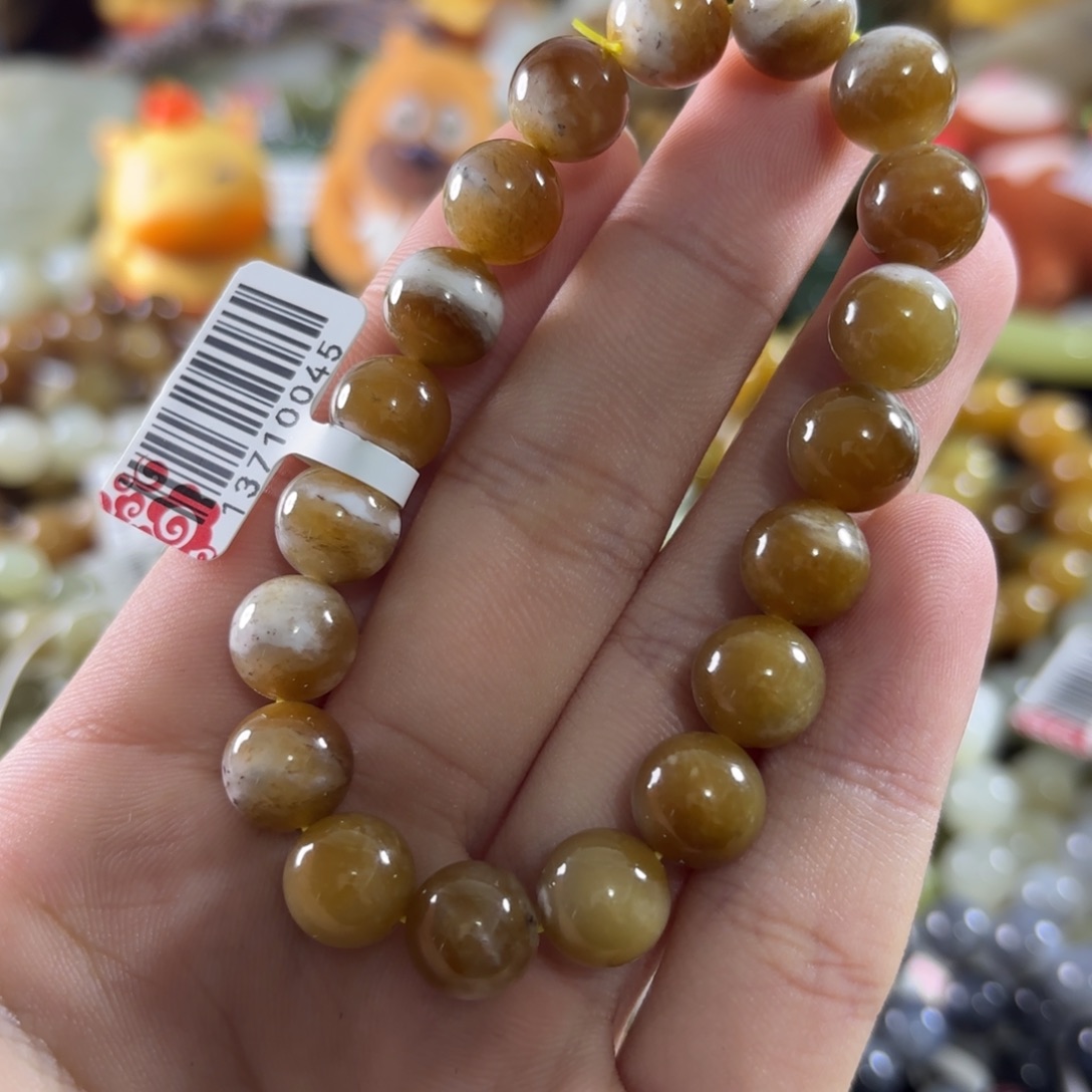 和田玉未镶嵌手链133