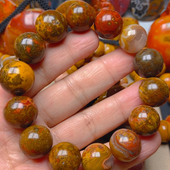 玛瑙/玉髓未镶嵌手串