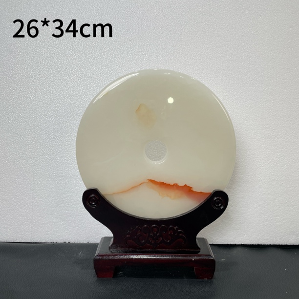 天然玉石客厅玄关电视柜乔迁开业送礼装饰品