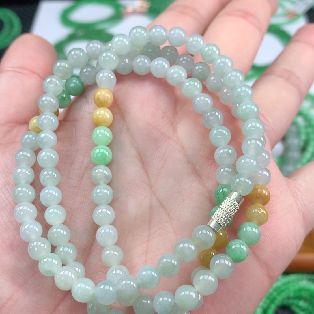 翡翠手链未镶嵌翡翠