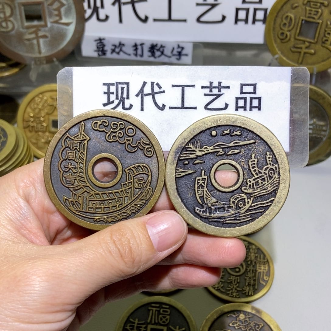 铜买一送一翻砂铸造现代工艺品