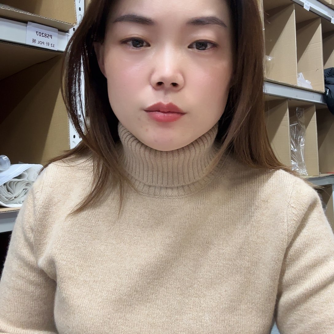 816女高领高雅驼色M