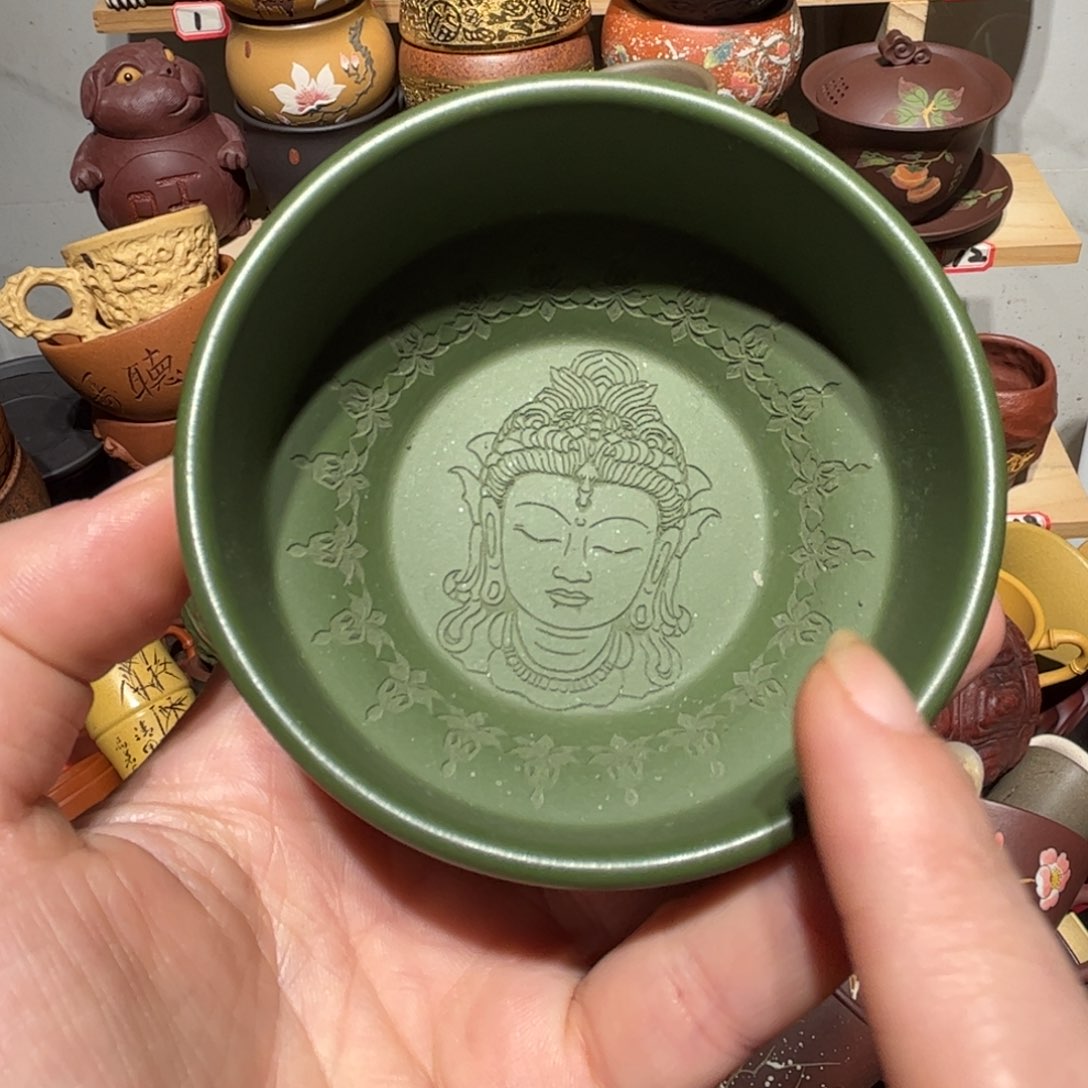 紫砂茶杯宜兴紫砂主人杯