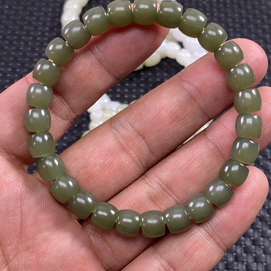 和田玉手链未镶嵌