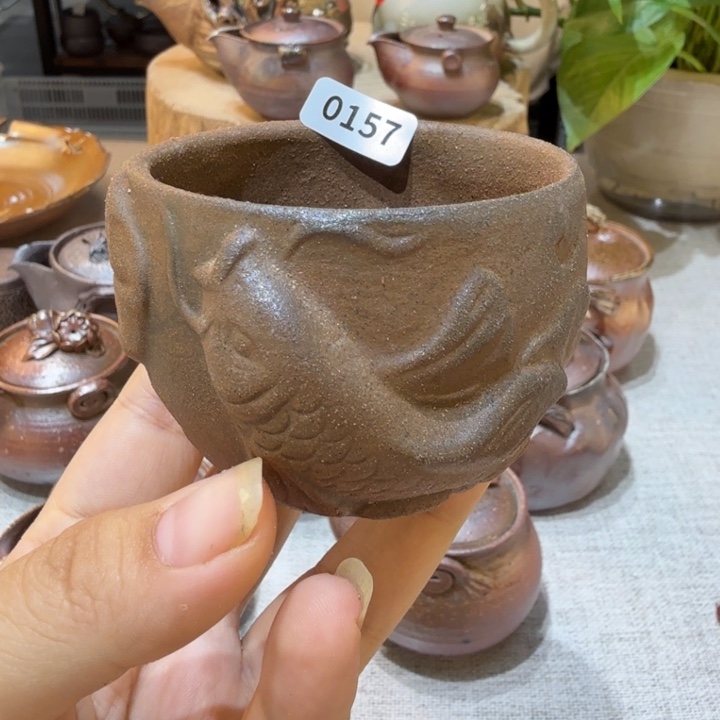 陶盘精品柴烧福利放漏