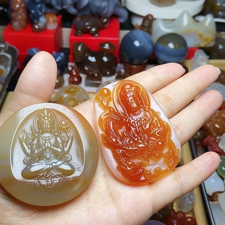 未镶嵌颈饰玛瑙/玉髓静***u