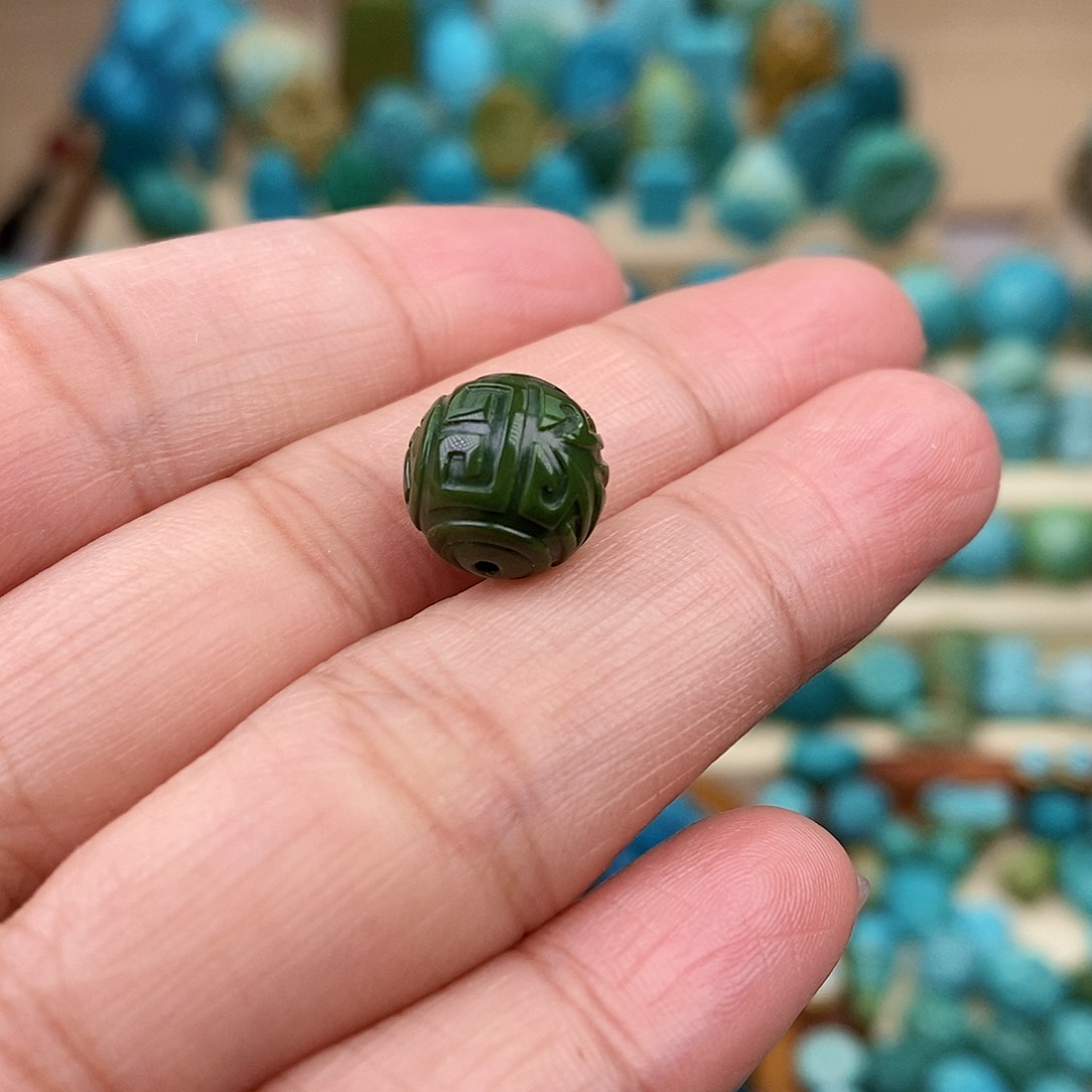 绿松石珠宝奇石未镶嵌