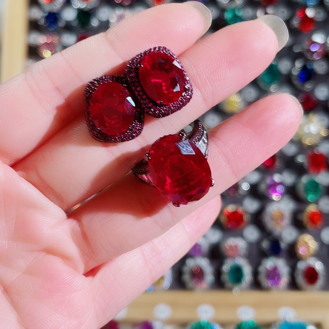 合成立方氧化锆纯铜