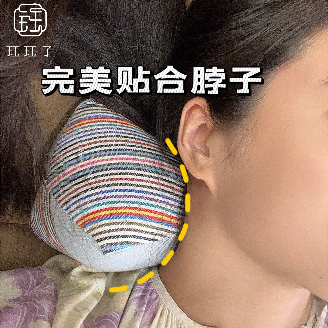 珏珏子 · 天然荞麦壳养生枕颈椎枕缓解疲劳老粗布 