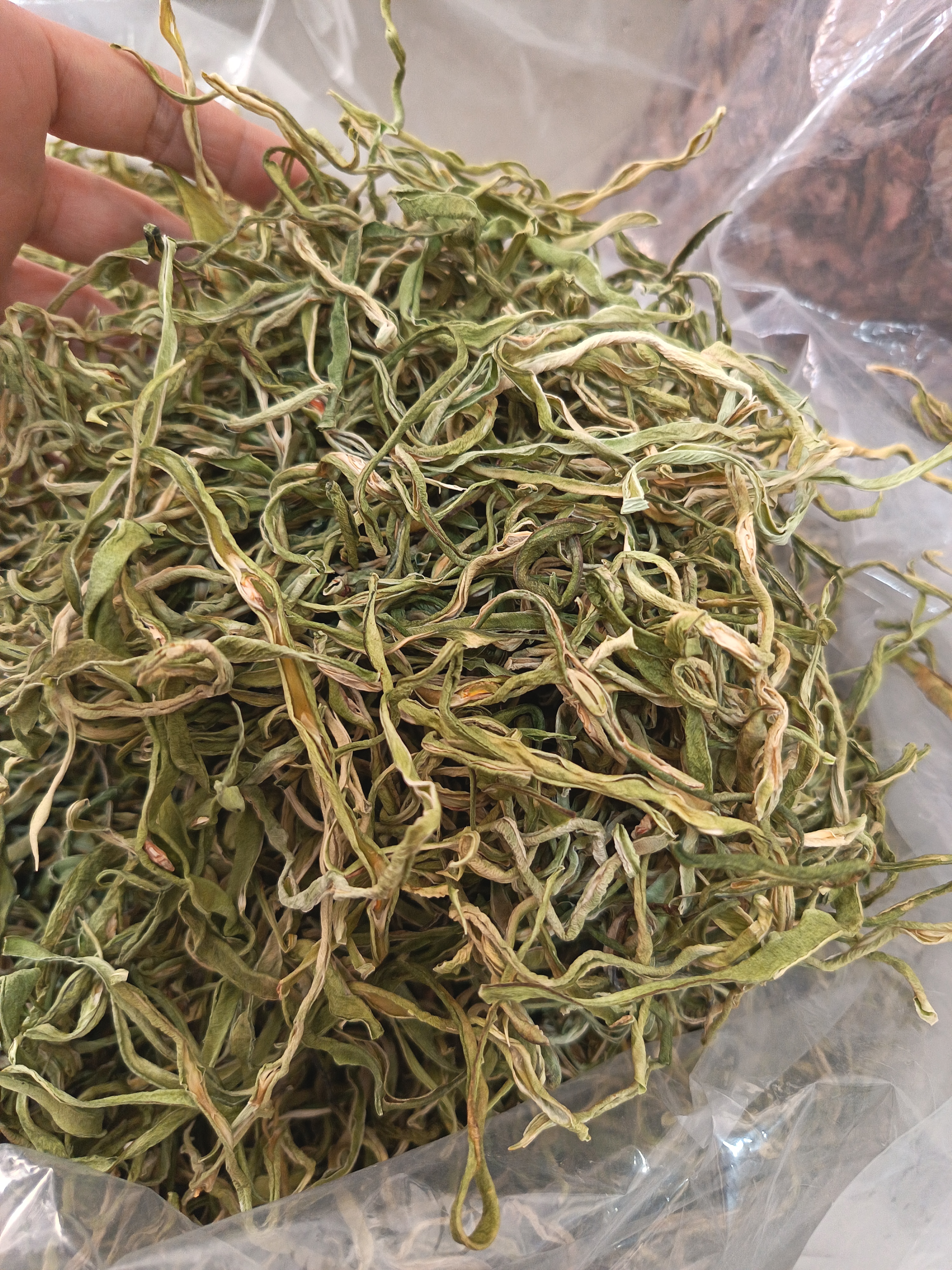 农家东北油豆角丝手工挑选自然光晾晒特产干货