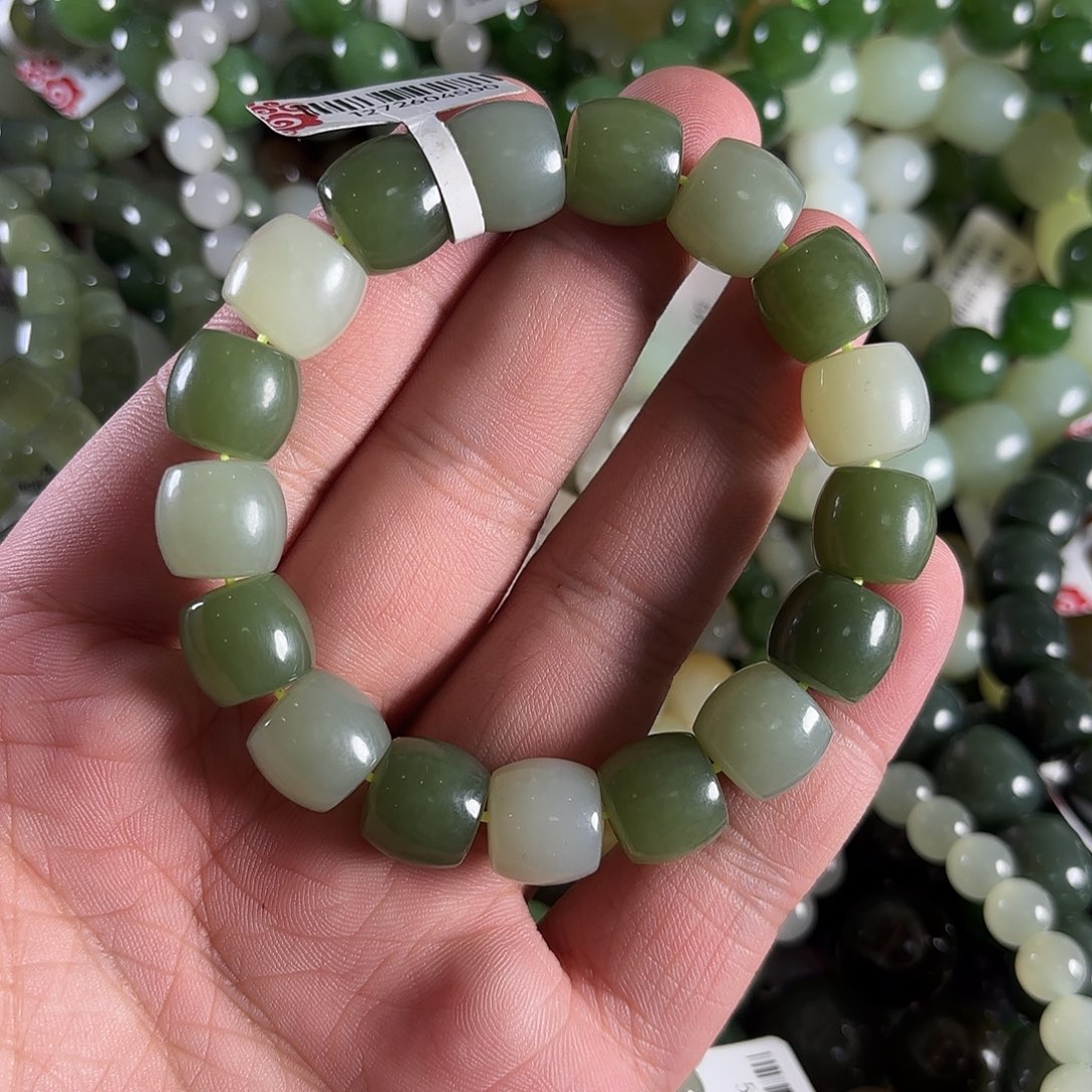 和田玉手链未镶嵌W215