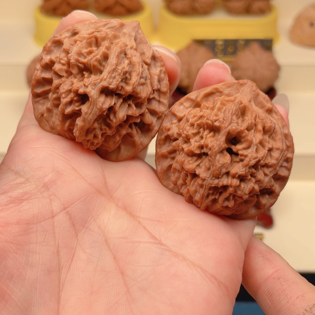 把件文玩核桃乾隆官帽43