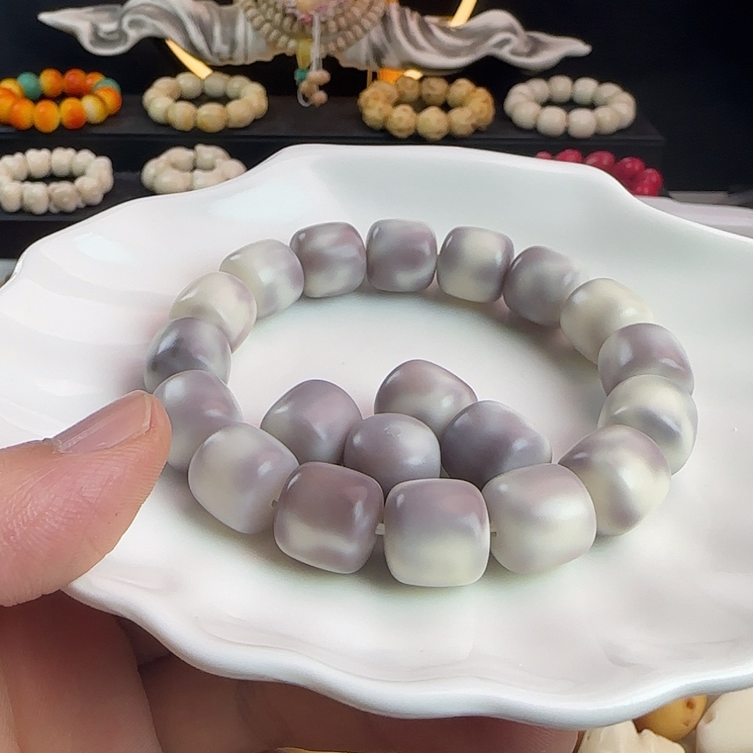 菩提根/象牙果手串卡14糯米糍正桶20颗