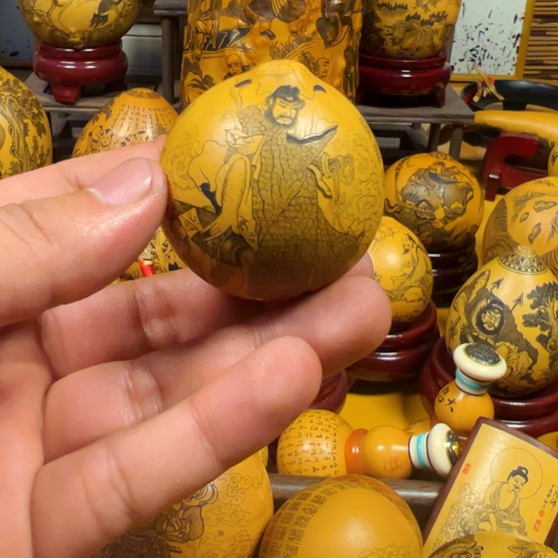 香榧木用****7冯尚祖老师作品钟馗