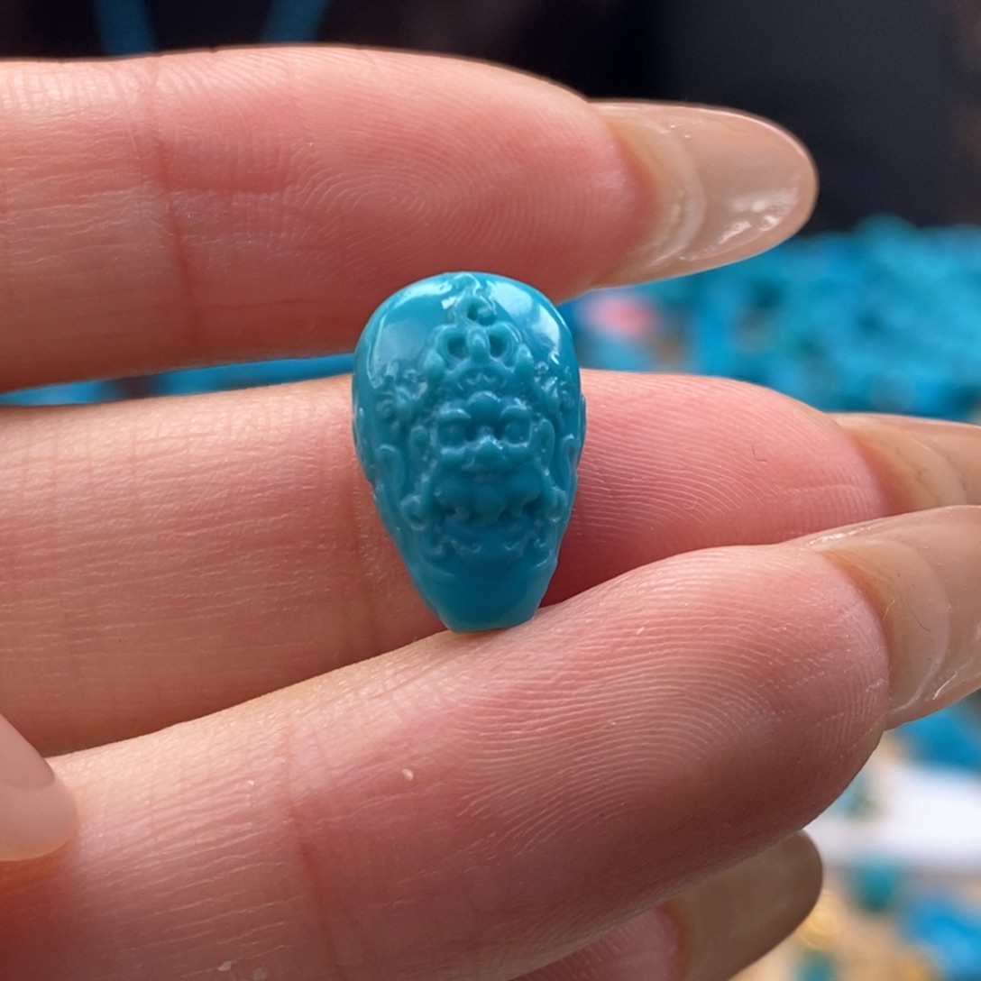 未镶嵌绿松石挂件