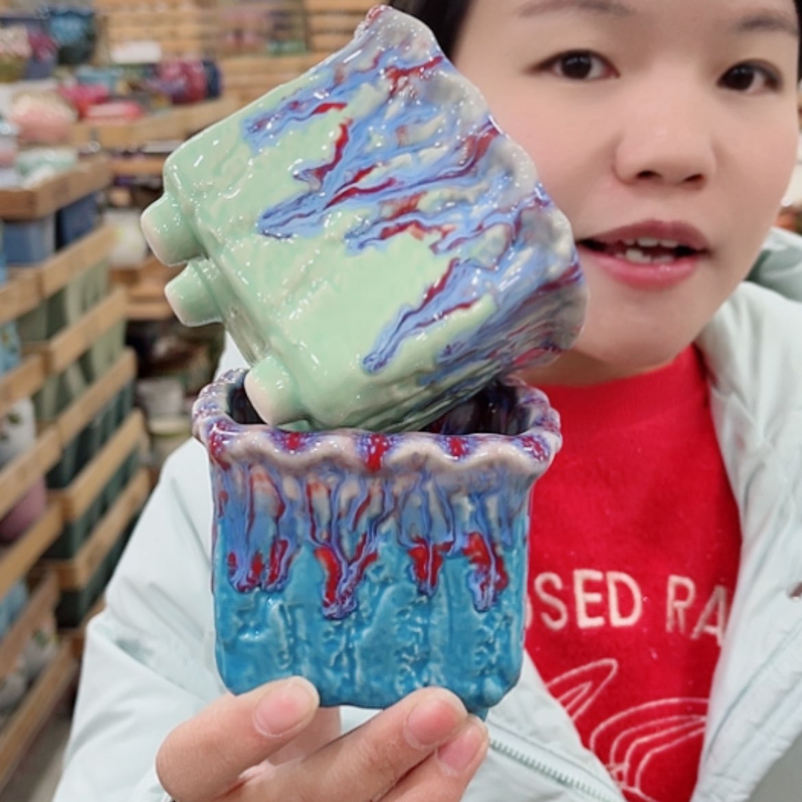 【闪购商品】红陶花盆